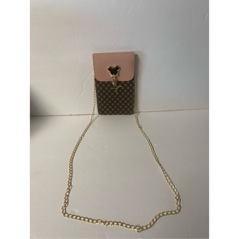 Geometric Pattern mini phone bag, Mickey - Picture 2 of 10